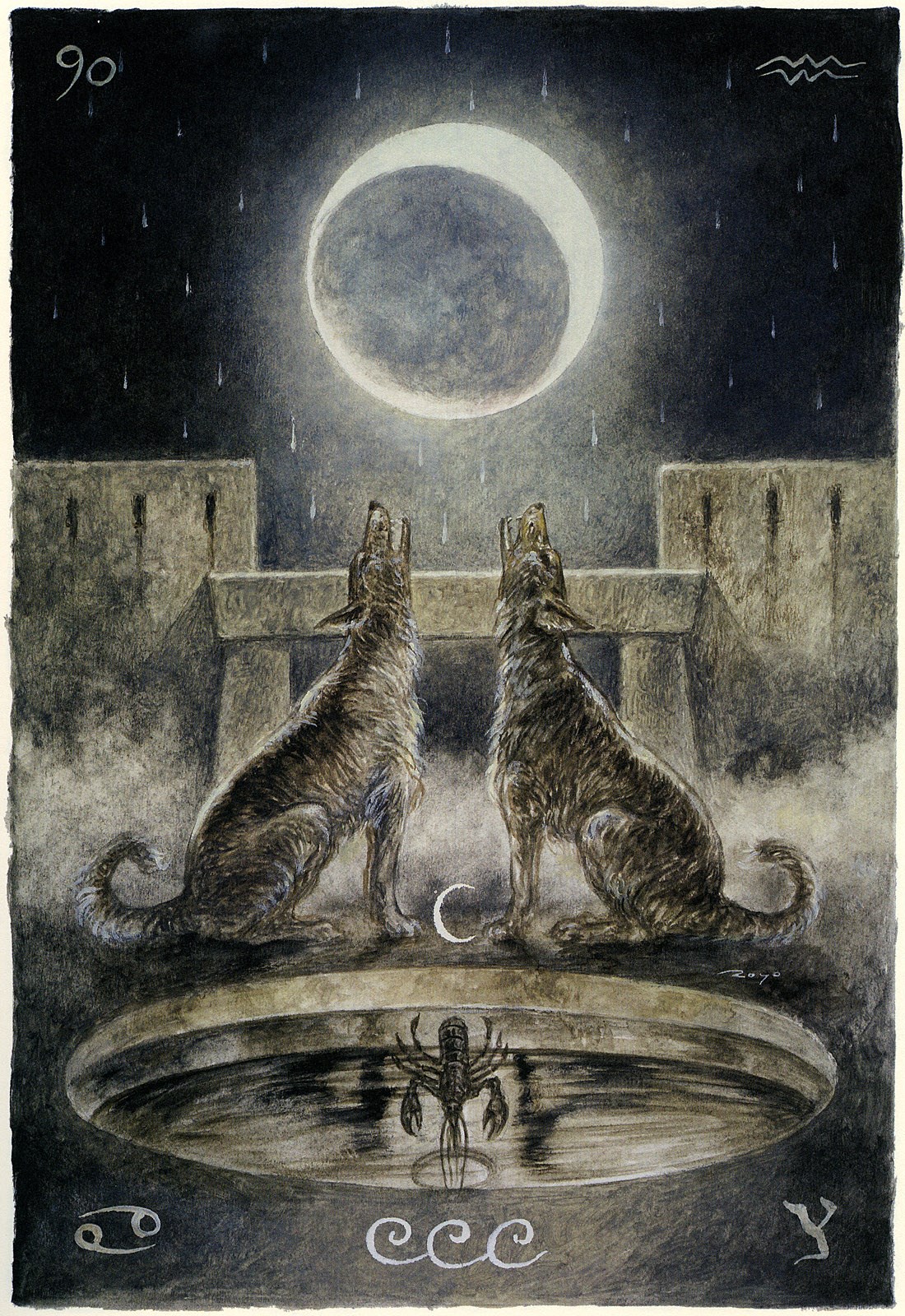 Major Arcana The Moon